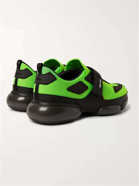 mr porter prada shoes|PRADA Cloudbust Mesh, Rubber and Leather Sneakers for Men.